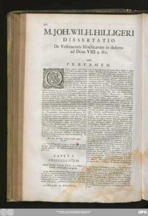 Caput I. Philologicum.