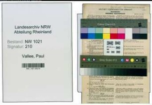 Entnazifizierung Paul Vallee , geb. 19.04.1911 (Techn.einkaeufer)