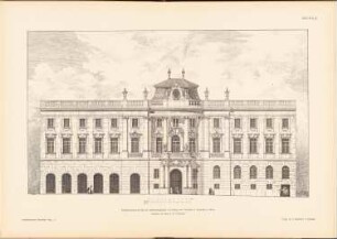 Sparkassengebäude, Lemberg: Ansicht (aus: Architekt. Rundschau, hrsg.v. Eisenlohr & Weigle, 1894)