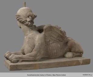 Zwei Sphingen : Sphinx