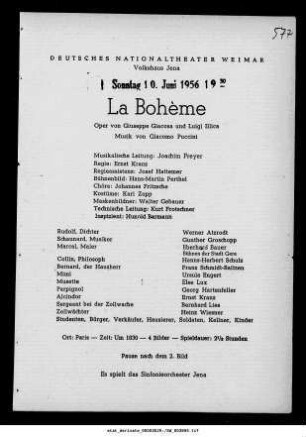 La Bohème
