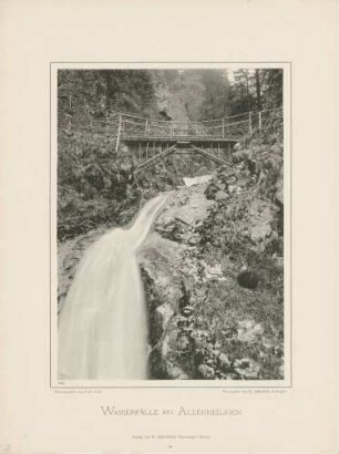 "Wasserfälle bei Allerheiligen" im Schwarzwald