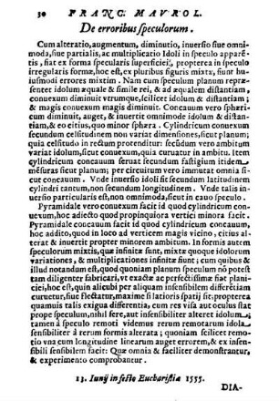 De erroribus speculorum.
