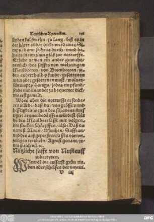 Nützliche safft von Nußleuff zubereyten.