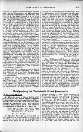 Reichswohnungskonferenz in Hamburg [Wohnungsfürsorge]
