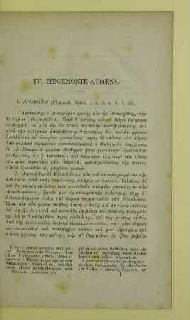 IV. Hegemonie Athens