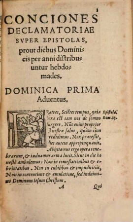 Postillae Sive Enarrationes In Evangelia : Provt Ivxta Ritvm Sanctae Ecclesiae Per singulos Dominicos dies distributa sunt, 4. Quae dominicis diebus in ecclesia per anni circulum recitari solent