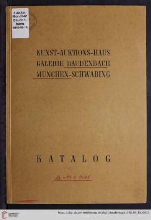 Juwelen- und Kunst-Auktion: Gemälde, Graphi, Plastik, Porzellane, Fayencen, Möbel, Teppiche, Antiquitäten usw.