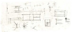 Schneider - Esleben, Paul; Düsseldorf, Rolandstr. 40; Rolandschule - Entwurf: Treppenhaus, Konstruktionsdetails