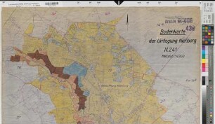 Nienborg (Heek), Umlegung Nienborg, Bodenkarte