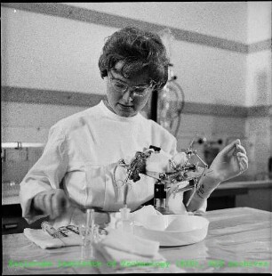 Laborarbeit im Institut für Strahlenbiologie (IStB)