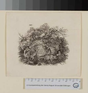 Titel-Vignette zu "The Fables of Aesop & others"