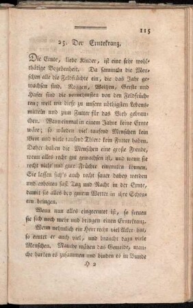 25. Der Erntekranz