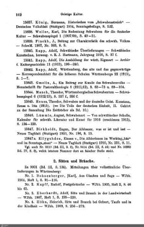 2. Sitten und Bräuche