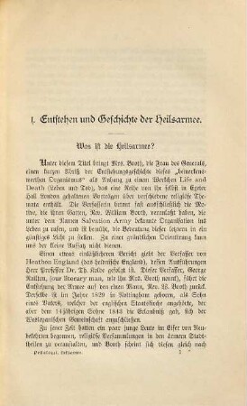 Was ist die Heils-Armee ? : (Salvation Army)