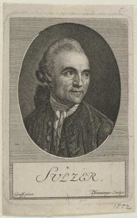 Bildnis des Johann Georg Sulzer