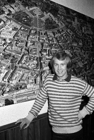 KSC-Spieler Reinhold Fanz