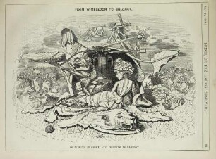 Soldiering in sport, fighting in ernest