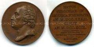 Series numismatica universalis virorum illustrium, Medaille auf George Washington
