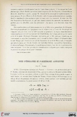 17: Notes d'épigraphie et d'archéologie assyriennes, [5]