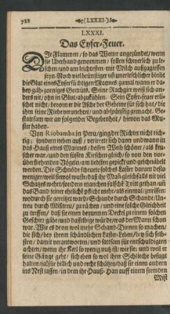 LXXXI. Das Eyfer-Feuer.
