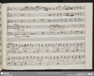 Recitativo: Tacete apresi il cielo