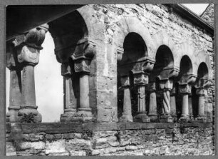 An der Kaiserpfalz in Wimpfen : Ansicht von Südwesten