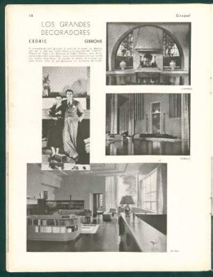 Los grandes decoradores - Cedric Gibbons