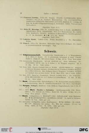 Schweiz (Nr. 707-807)