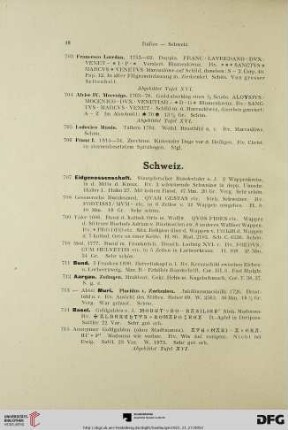 Schweiz (Nr. 707-807)