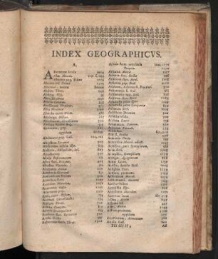 Index Geographicus