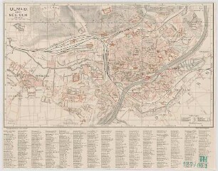 Fischer, Theodor; Neu-Ulm; Augsburger-Tor - Stadtplan
