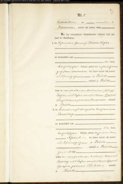 Heiratsregister Standesamt Salzkotten