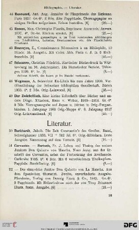 Literatur (Nr. 50-81)