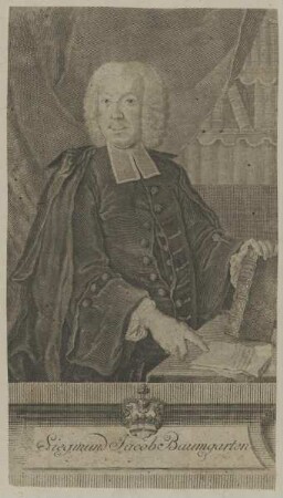 Bildnis des Siegmund Jacob Baumgarten