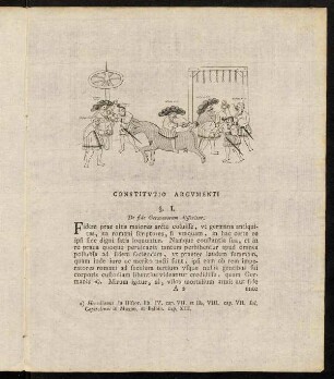III-XXIV, Constitvtio Argvmenti.