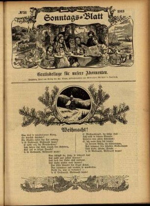Ausgabe vom Sonntag, den 21. Dezember 1913.