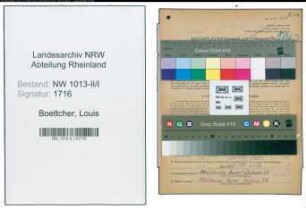 Entnazifizierung Louis Boettcher , geb. 16.10.1887 (Ingenieur)