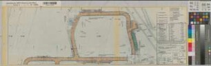 Münster (Münster) Berg Fidel Straßenbau Lageplan Blatt 7 Erschließungsstraßen K/L (Lechterstr./Hagenbergstraße) 1968/69 1 : 500 29 x 89 Pause Tiefbauamt Stadt Münster Regierung Münster Nr. 34021