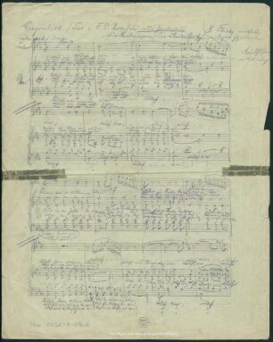 Schlafe mein Prinzchen schlaf ein - Mus.11302-H-516,2 : S, Coro fanciulli; RMWV 414