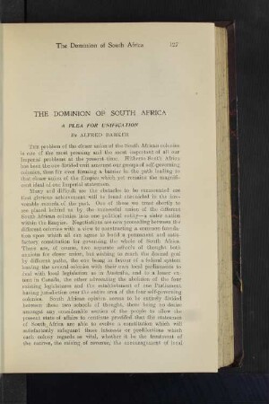 The Dominion of South Africa