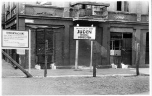 Lódz: Judenghetto, Schild