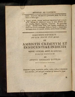 140-154, Spec. 634. De Ambiguis criminum & ...