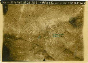 südl. Dura n. östl. v. el-balu (Al-balua) l. Nablus Str., nördl. v. el balua (Al-balua) mit Abzweigung des Weges nach Dura