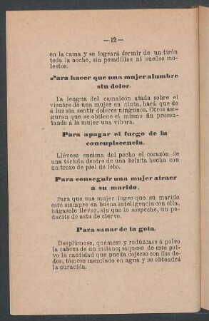 Para conseguir una mujer atraer á su marido