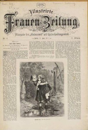 Illustrierte Frauenzeitung : Ausgabe der Modenwelt mit Unterhaltungsblatt. 4. 1877, Nr. 24