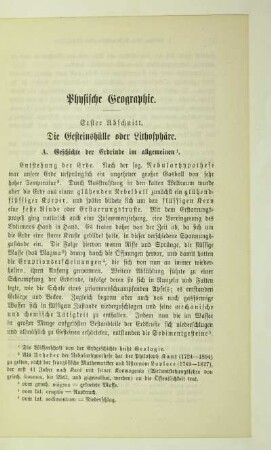 Physische Geographie