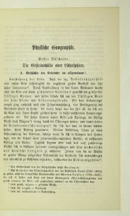 Physische Geographie