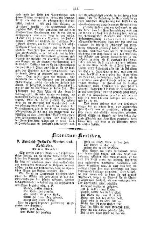 Literatur-Kritiken