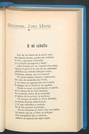 A mi caballo